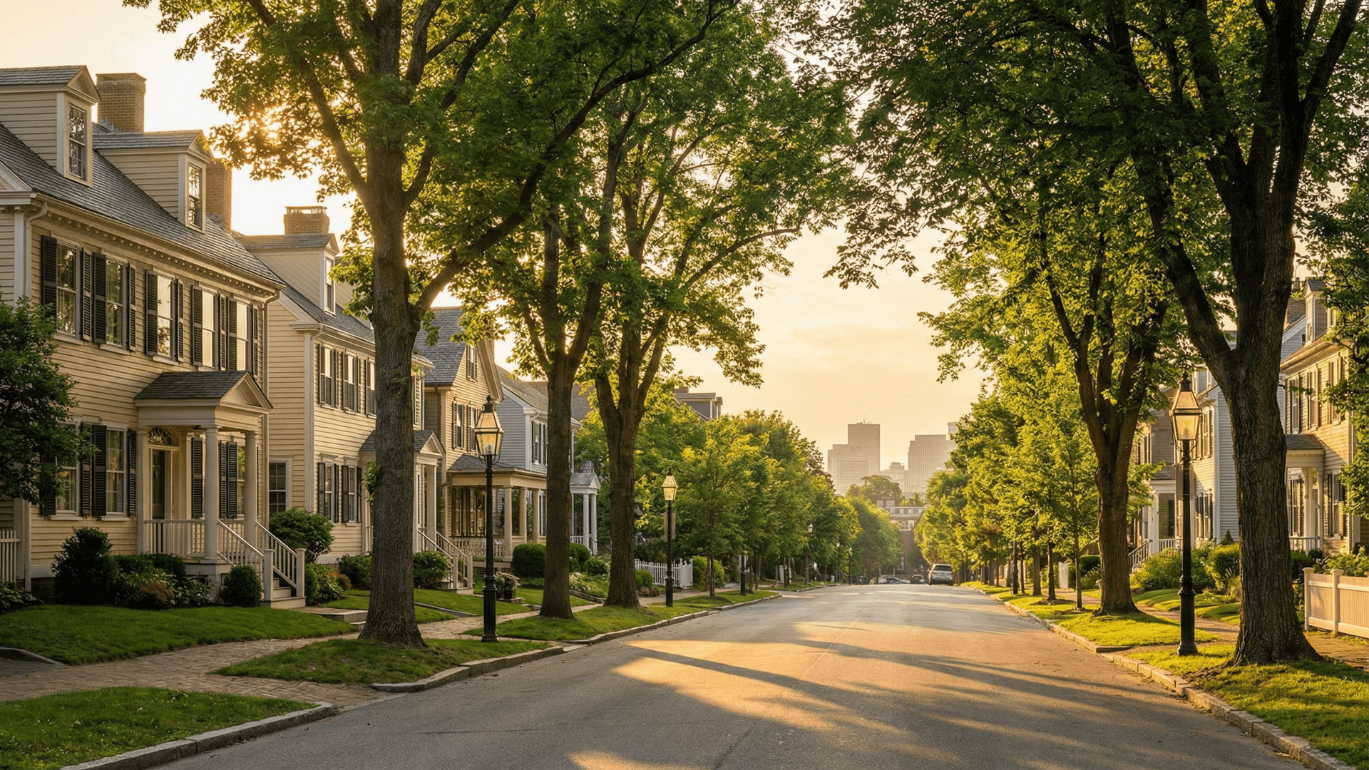 Sugar Hill cityscape