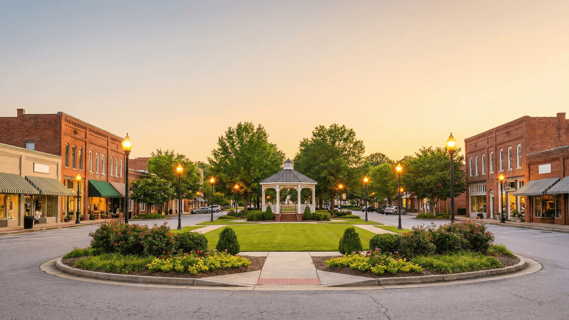 Holly Springs cityscape